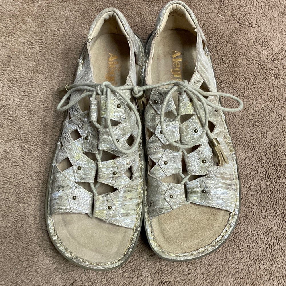 Alegria Valerie sandals, size 40 (9.5-10)